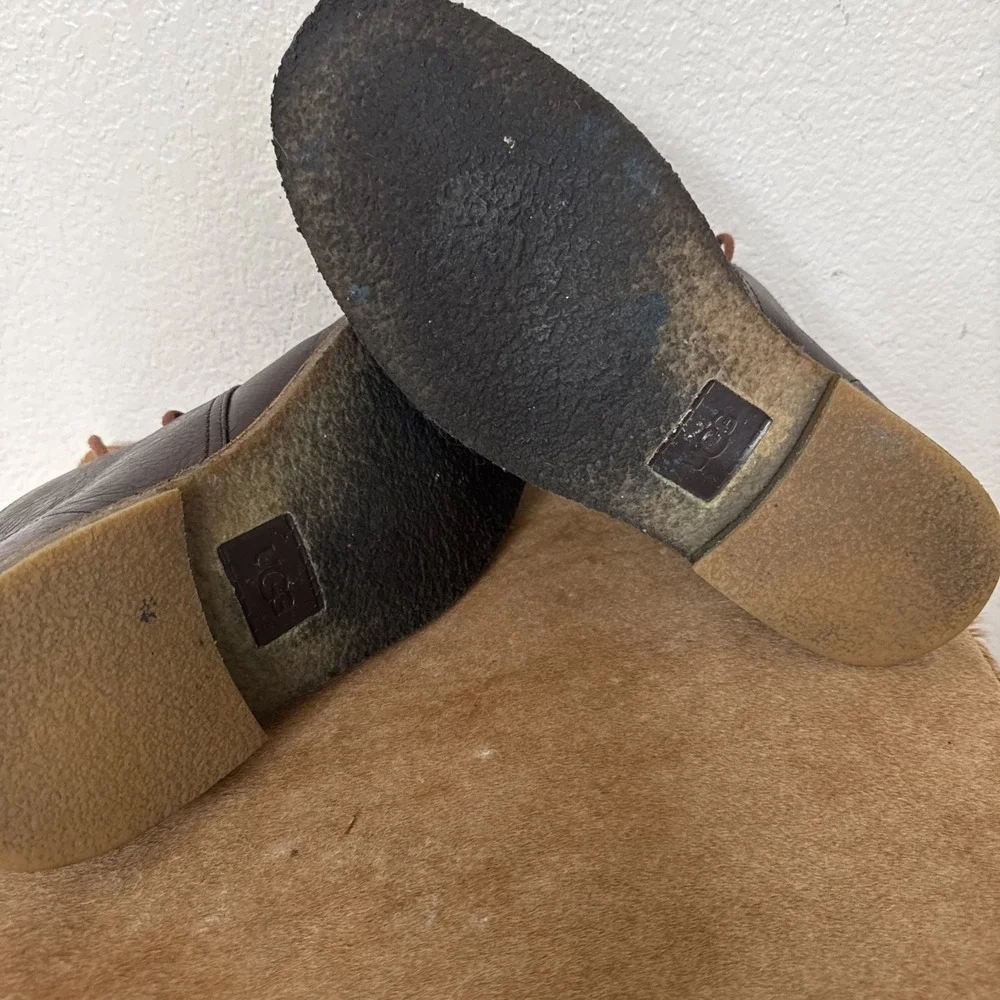 UGG Men's Boot Leather Shoes | Chukka Boot | Brown | M 11.‎ Look New